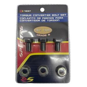 Spectre Performance 4697 Torque Converter Bolt & Lock Nut Set GM TH350/TH400